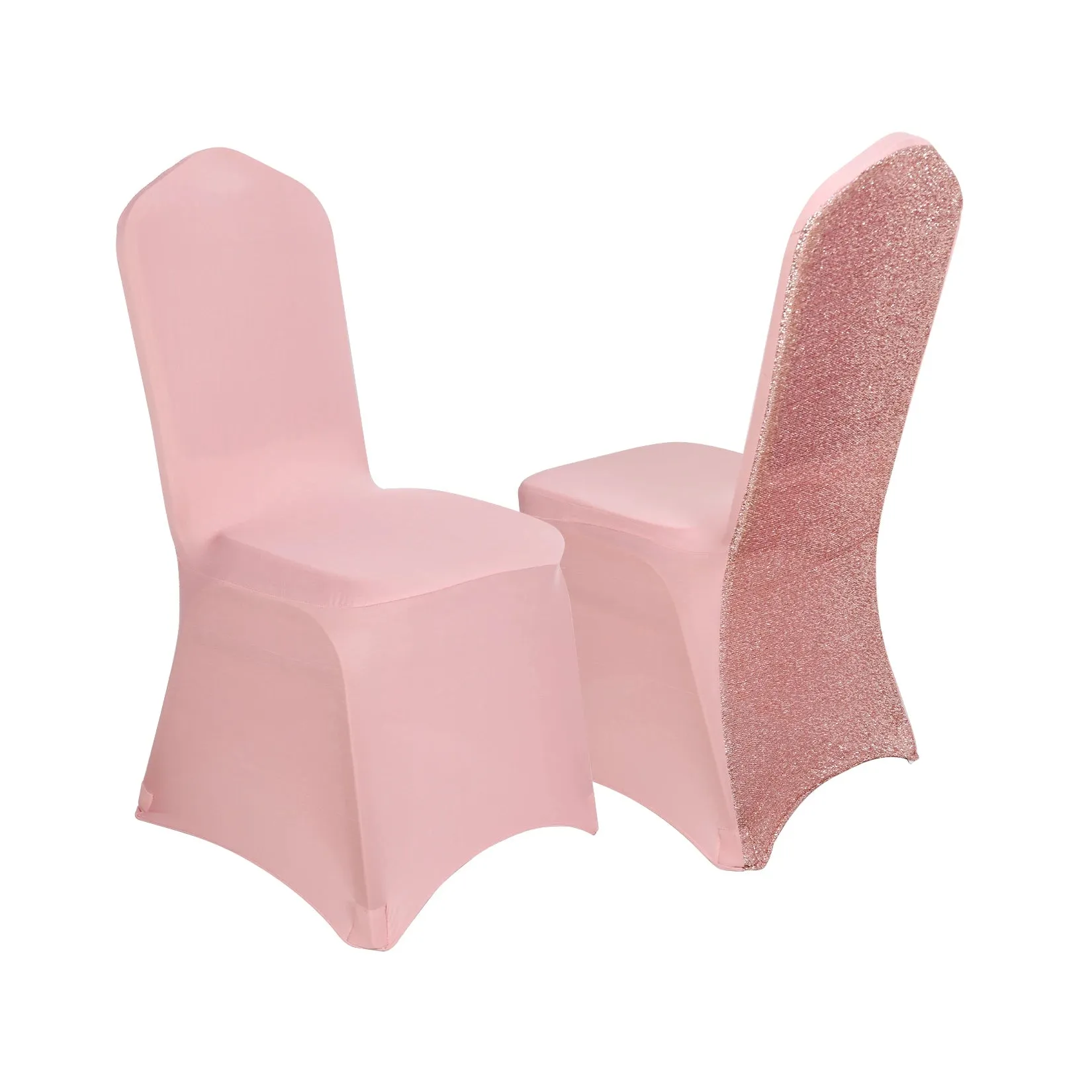 100 Piece Polyester Folding Chair Covers 10 / 50 / For Weddings Banquets