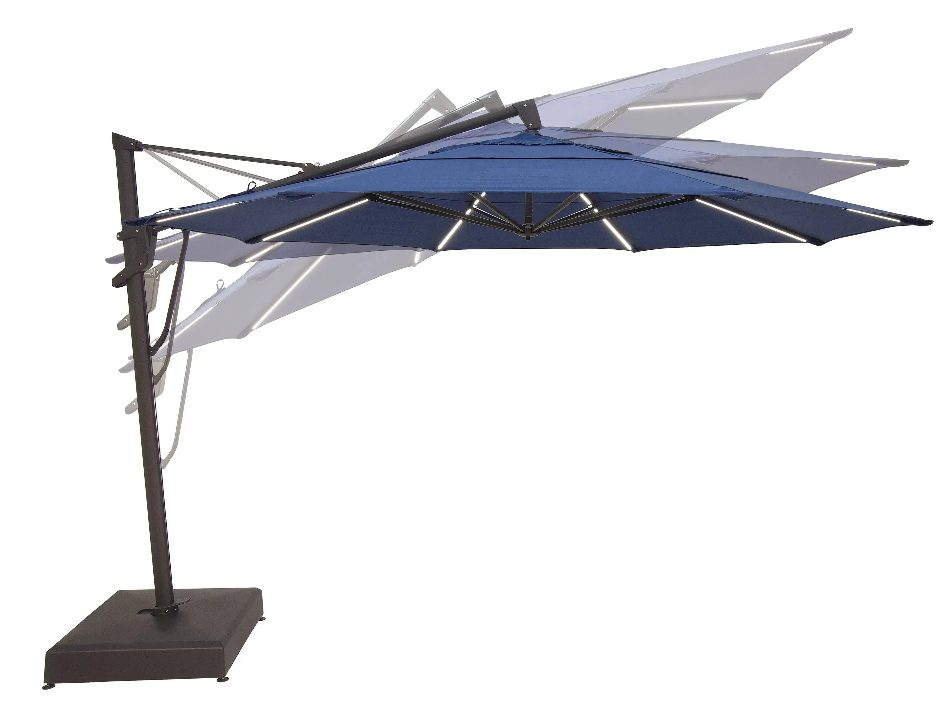 13' AKZ PLUS -Octagonal STARLUX  Cantilever Umbrella