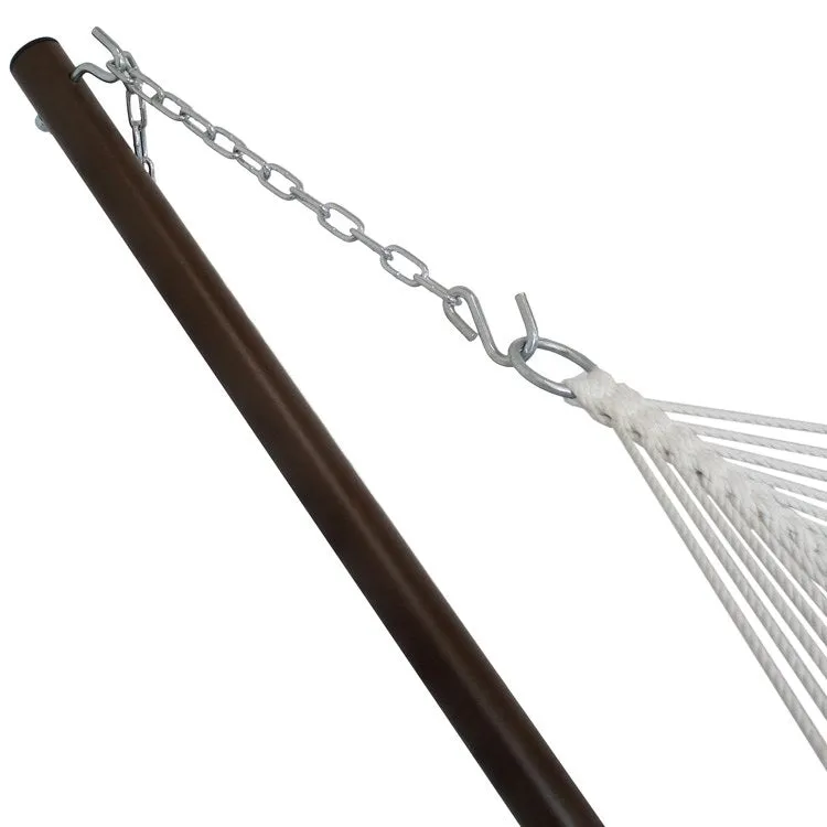 15' Heavy-Duty Steel Hammock Stand - Bronze