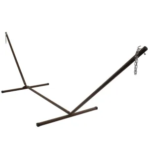 15' Heavy-Duty Steel Hammock Stand - Bronze