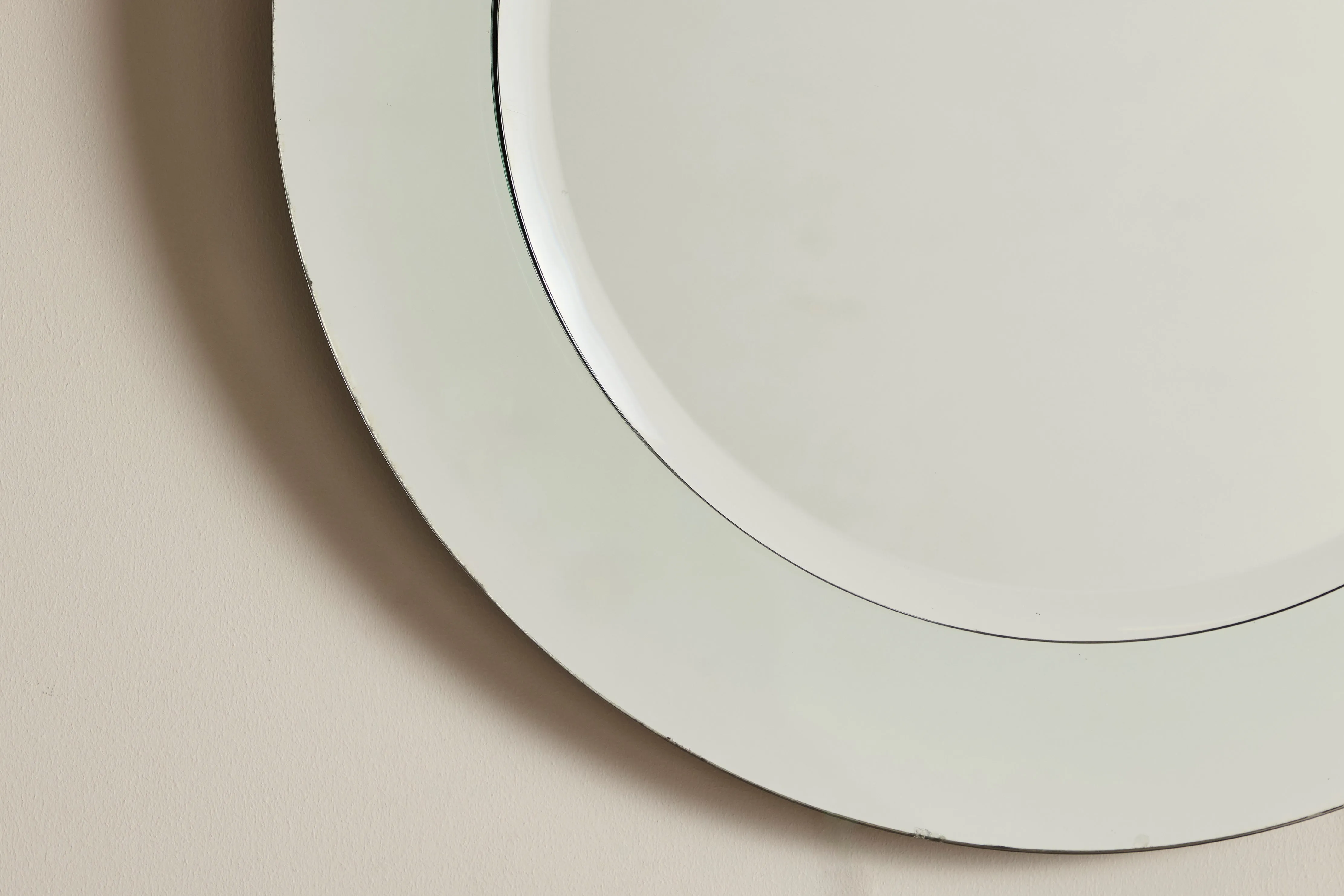 1950s Wide Edge Mirror (NYC)