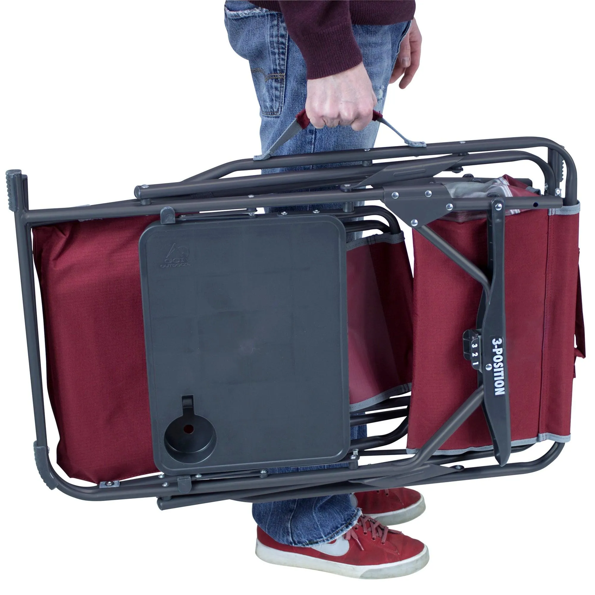 3-Position Director's Chair™ with Ottoman