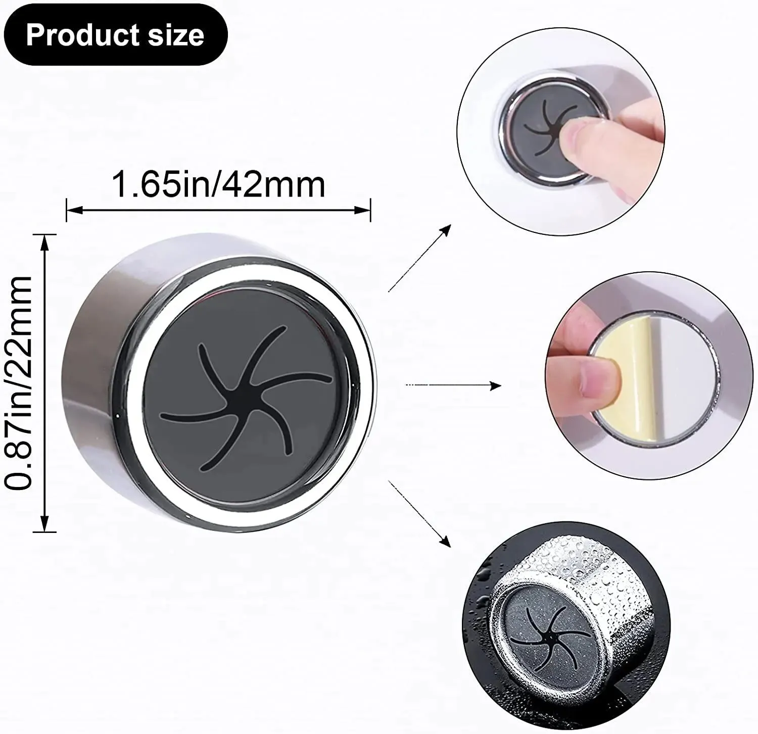 3pcs Non Punch Dishcloth Storage Clip for Kitchen Gloves Towels and More