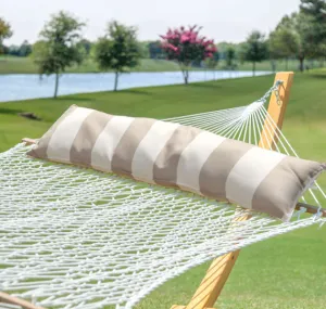 52" Long Hammock Pillow - Sunbrella Regency Sand