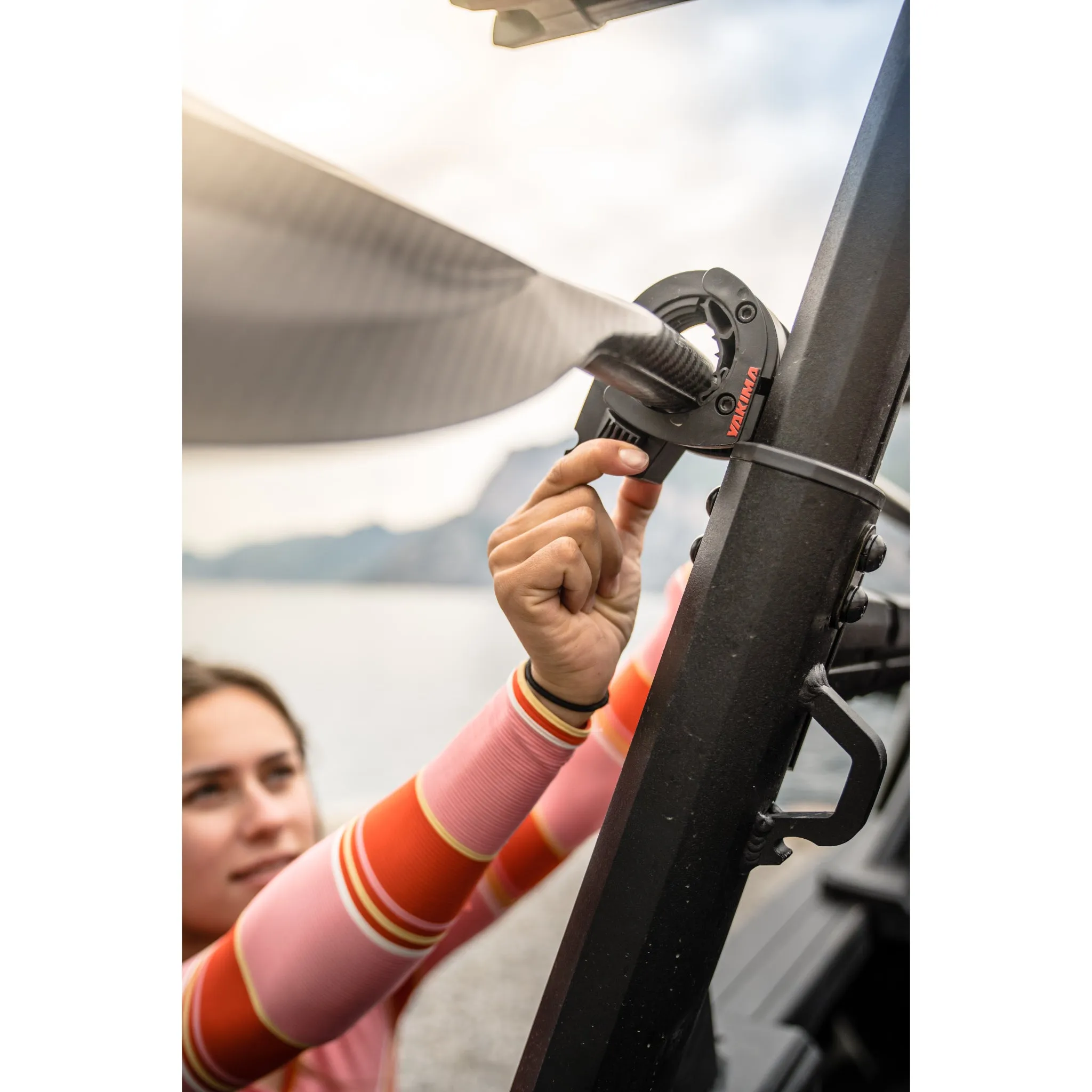 AceO'Spades Roof Rack Paddle or Rod Holder - Yakima
