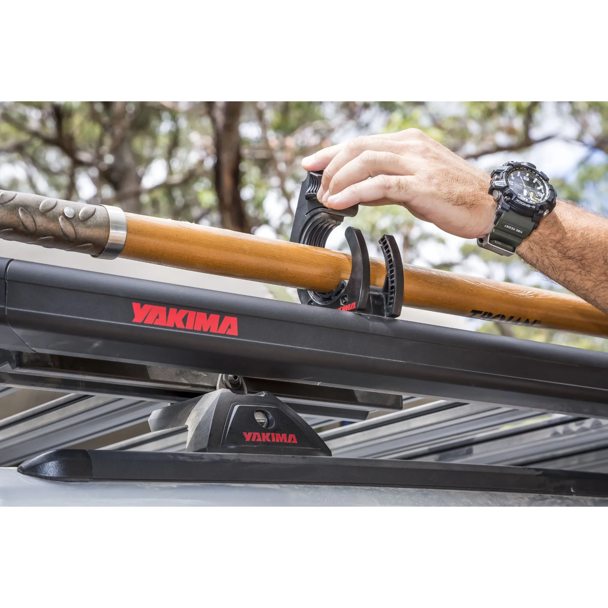 AceO'Spades Roof Rack Paddle or Rod Holder - Yakima