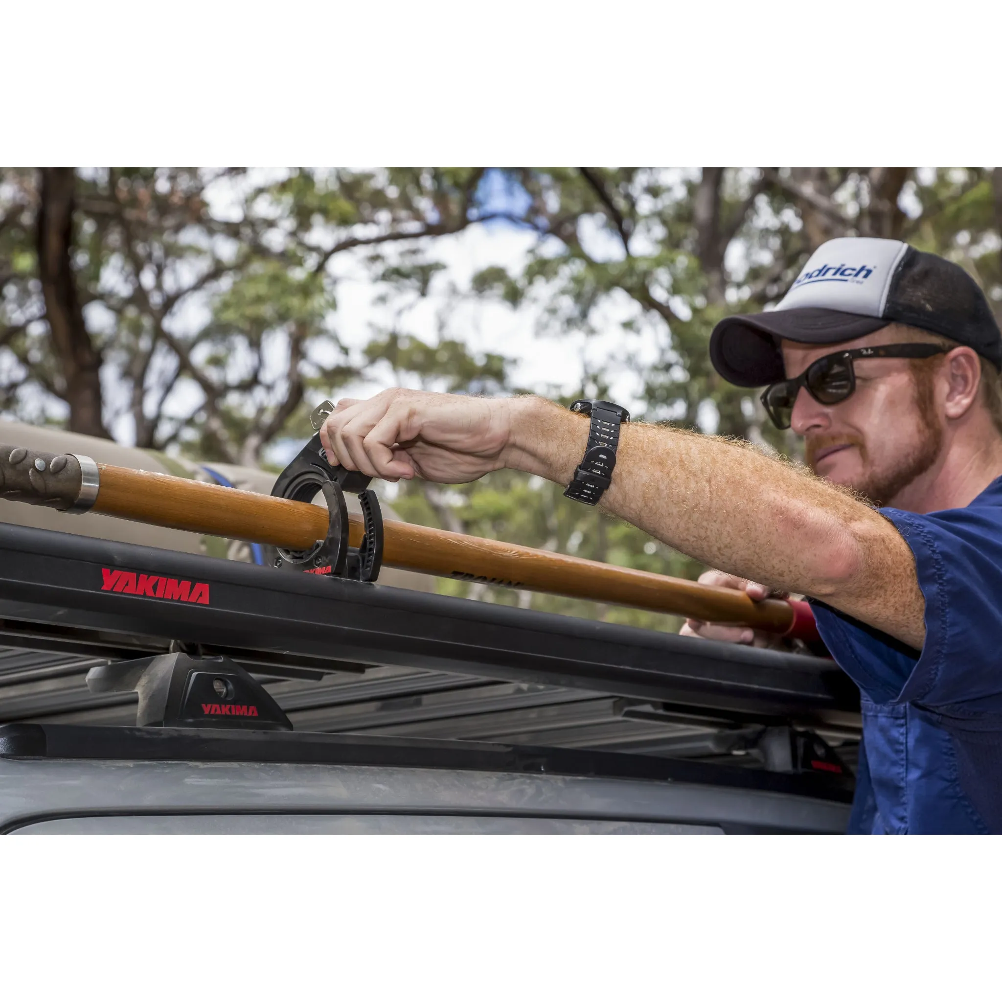 AceO'Spades Roof Rack Paddle or Rod Holder - Yakima