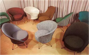 AD-13 Fifties Chairs - Vintage Image