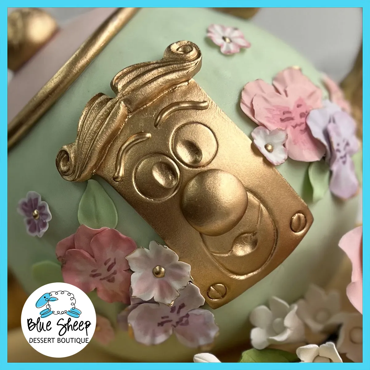 Alice's Tea Party - Bridal Shower Cake