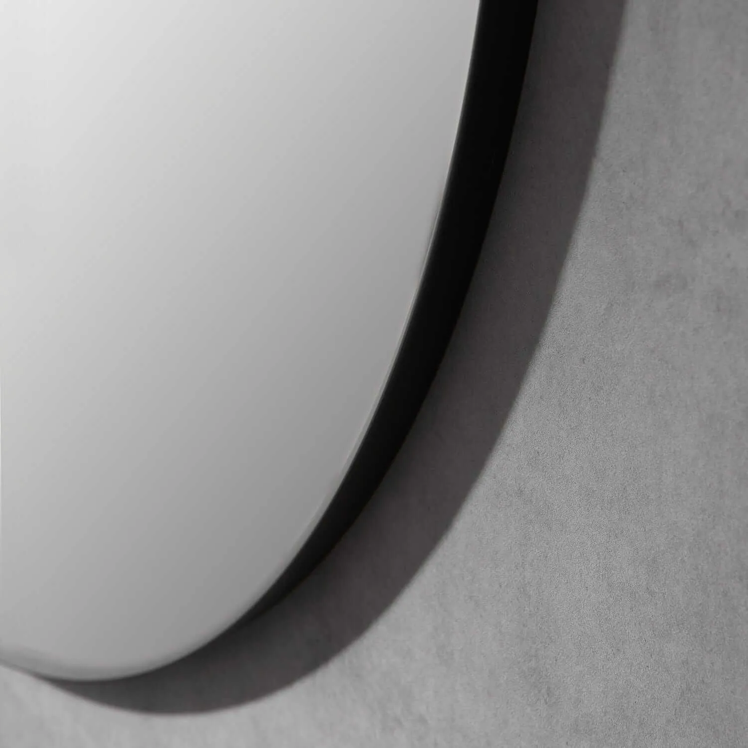 Altair Liceo 30" Round Bathroom Vanity Aluminum Framed Wall Mirror