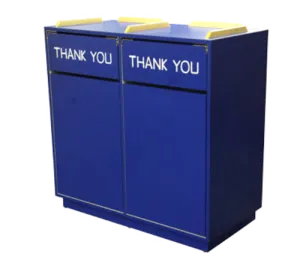 ATS MFG TR3 Trash Receptacle