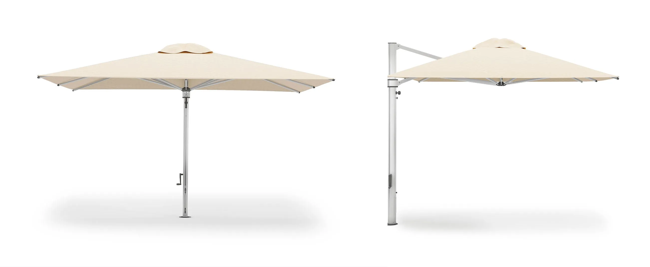 AURORA 13' Fiberglass Cantilever Umbrella
