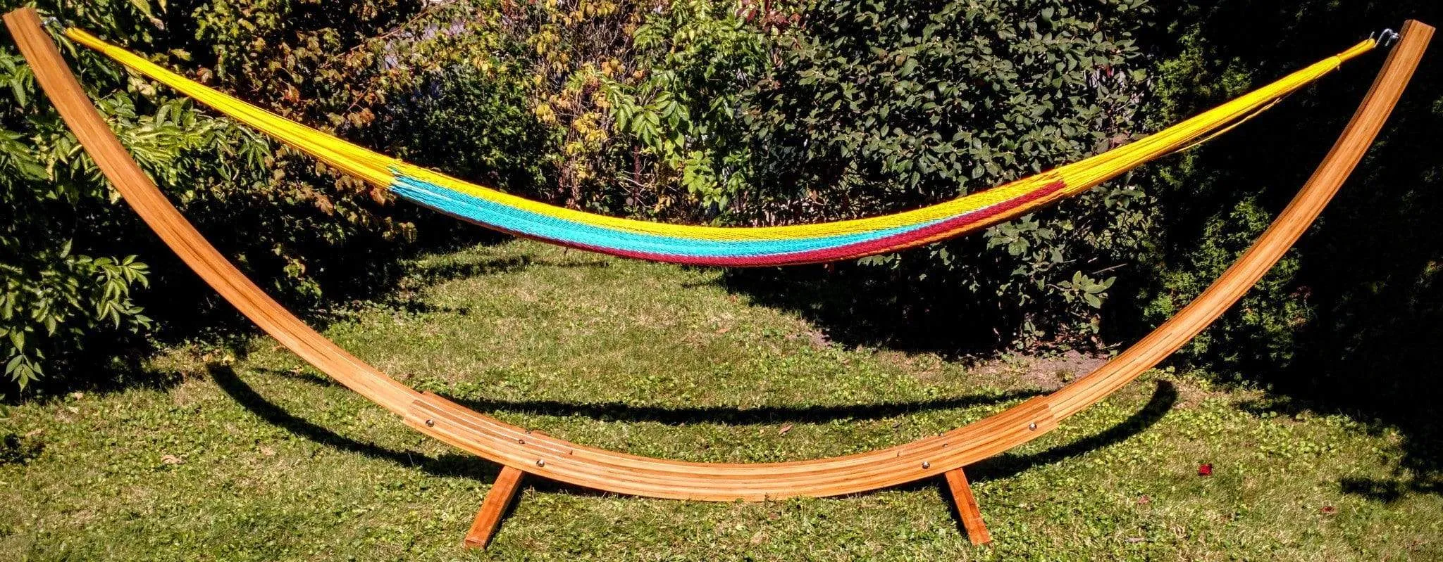 Bamboo Hammock Stand - Eco-Friendly XL