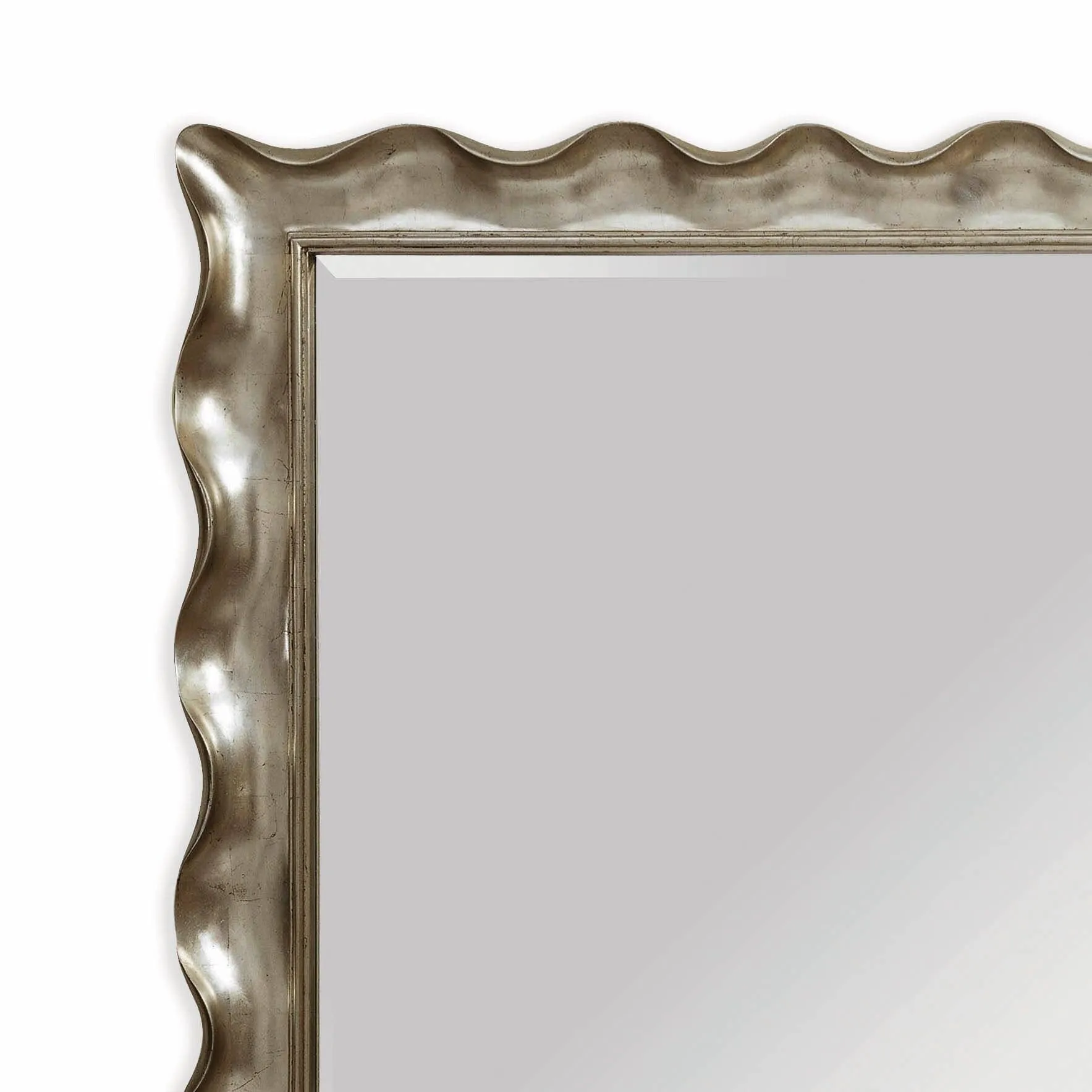 Bassett Mirror Pie Crust Floor Mirror 59W x 83H