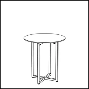 Bauscher Hepp VE-24019 Folding Table
