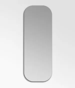 Birch Rounded Rectangle Frameless Mirrors
