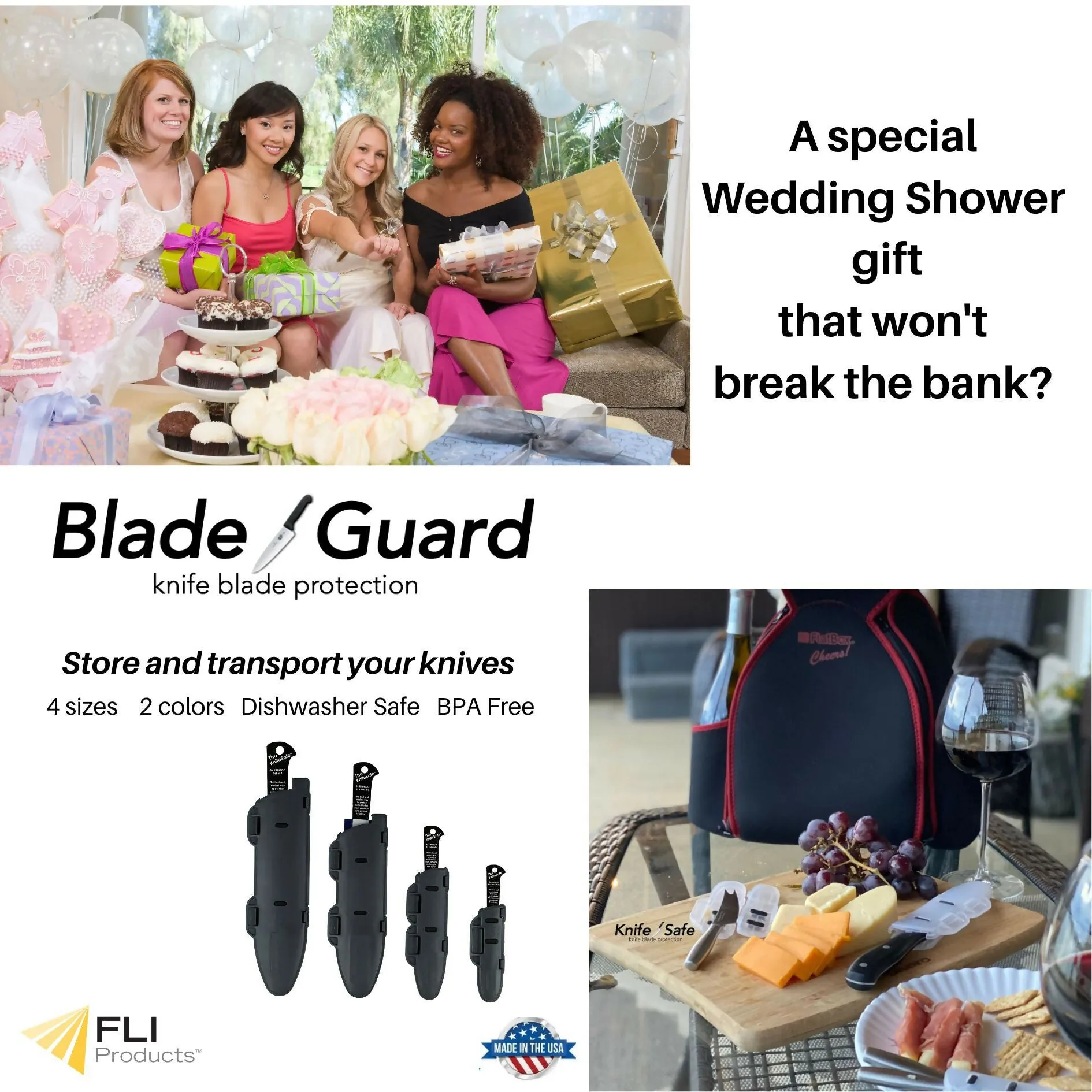 Blade Guard: Knife Blade Protection, Secure Fit for Storage and Transport – Chef’s Kitchens & Outdoor Use, Durable BPA-Free