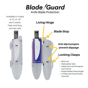 Blade Guard: Knife Blade Protection, Secure Fit for Storage and Transport – Chef’s Kitchens & Outdoor Use, Durable BPA-Free