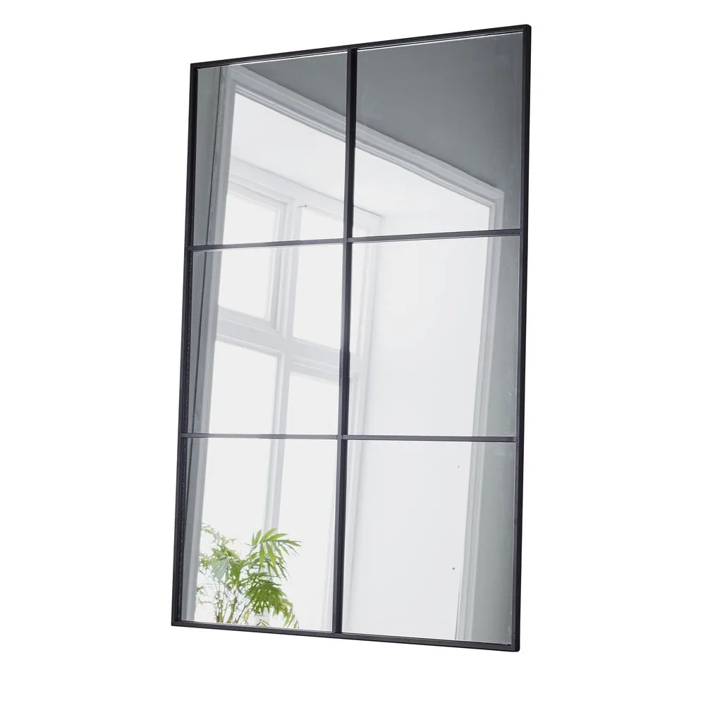 Brooklyn Window Grid Mirror - Rectangular