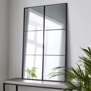 Brooklyn Window Grid Mirror - Rectangular