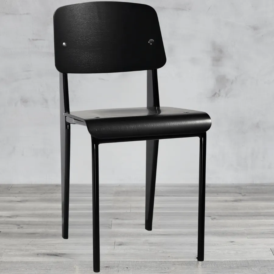 Cafe Chairs Prouve Metal Chair