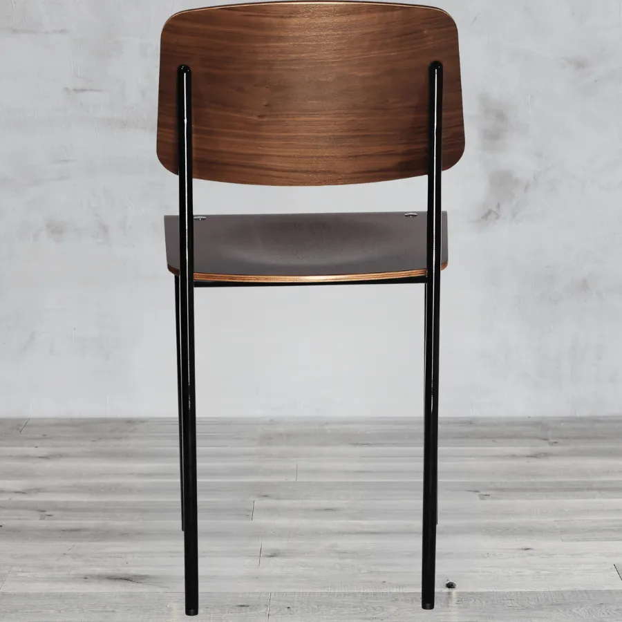 Cafe Chairs Prouve Metal Chair