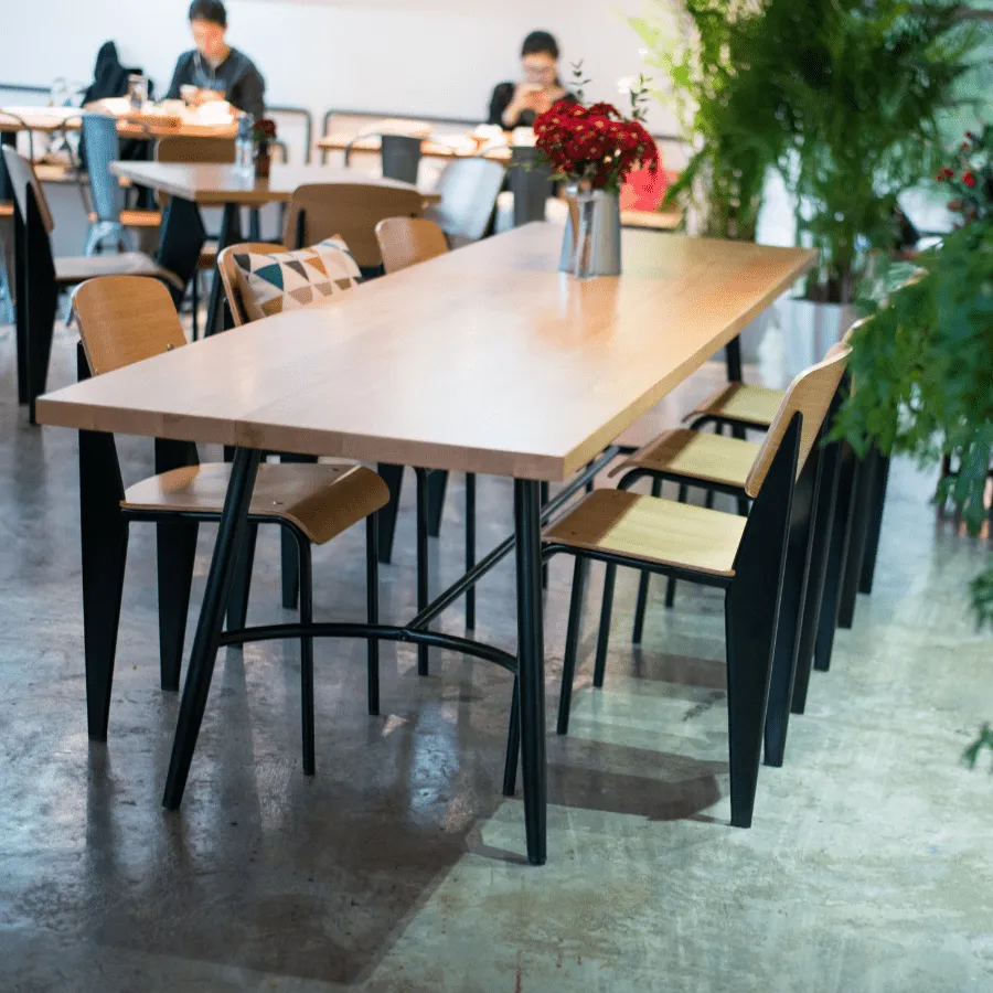 Cafe Chairs Prouve Metal Chair