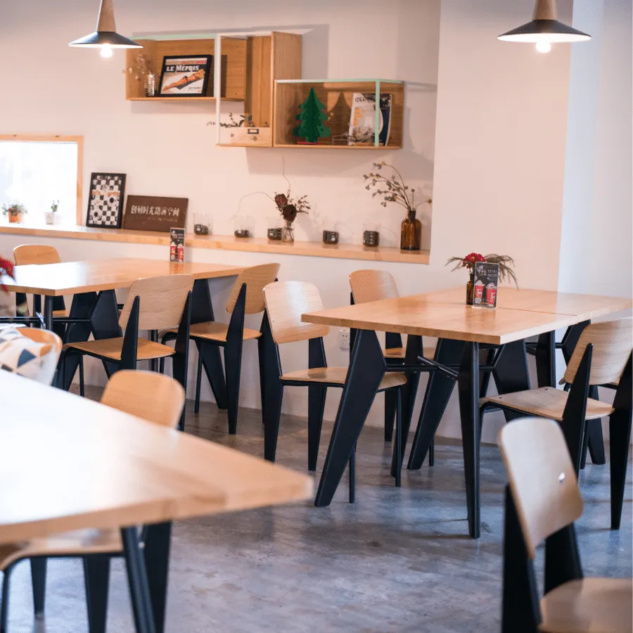 Cafe Chairs Prouve Metal Chair