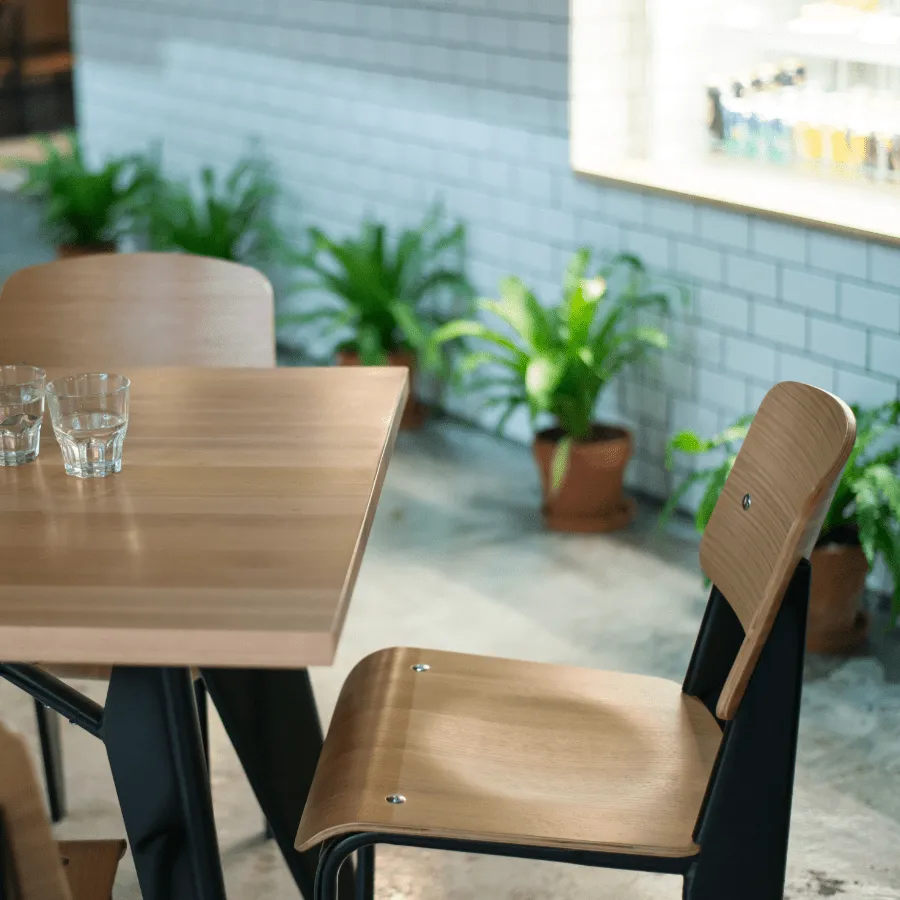 Cafe Chairs Prouve Metal Chair