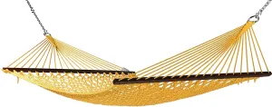 Caribbean Rope Hammock Yellow
