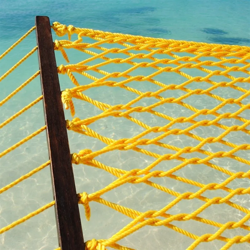 Caribbean Rope Hammock Yellow