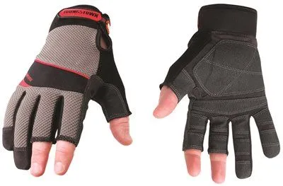 Carpenter Plus Cropped 3 Finger Gloves Small