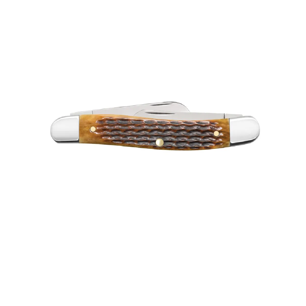 CASE KNIVES ANTIQUE BONE JIG MEDIUM STOCKMAN
