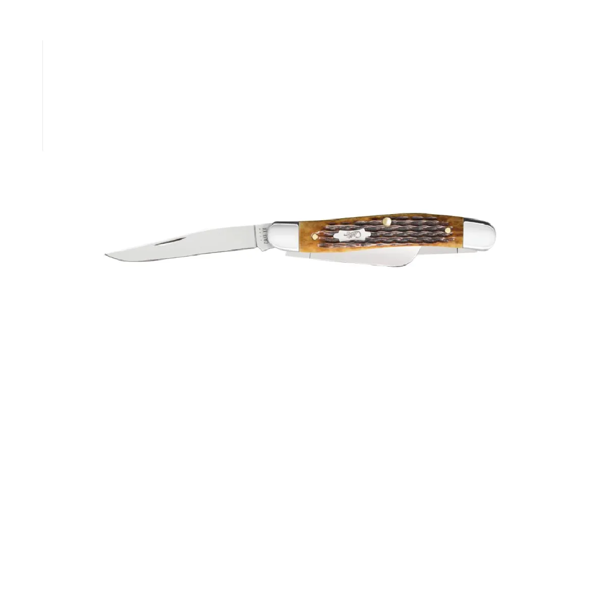 CASE KNIVES ANTIQUE BONE JIG MEDIUM STOCKMAN