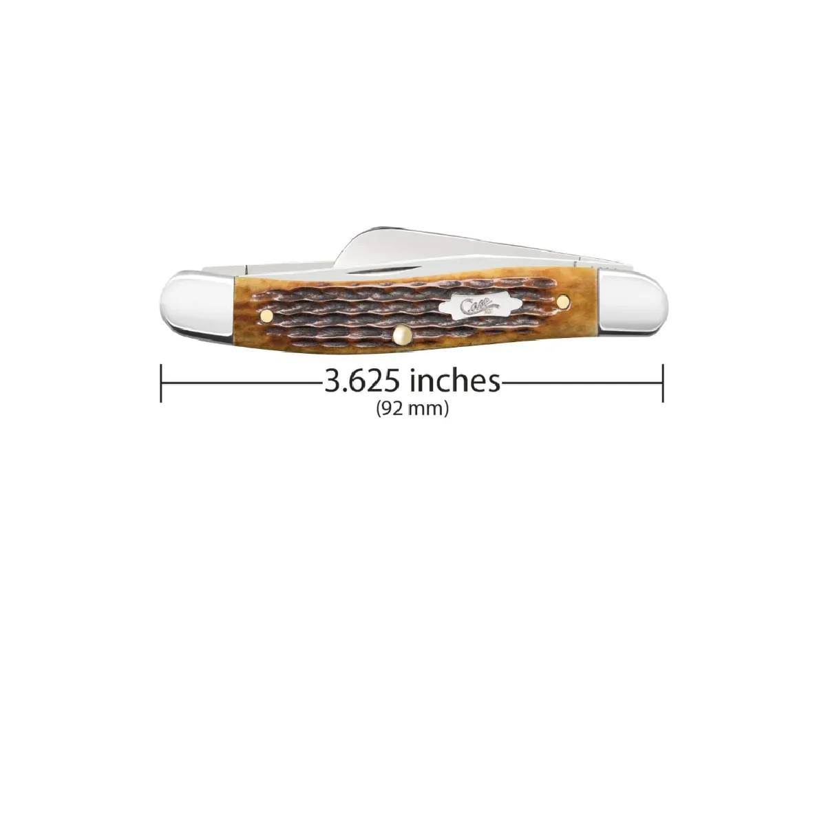 CASE KNIVES ANTIQUE BONE JIG MEDIUM STOCKMAN