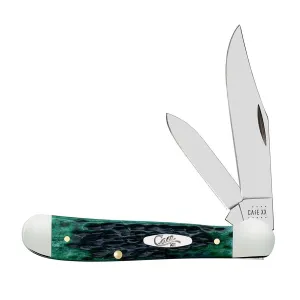 CASE KNIVES POCKET WORN BERMUDA GREEN BONE COPPERHEAD