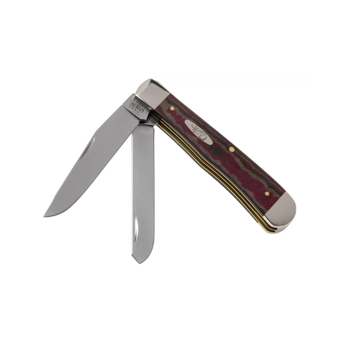CASE KNIVES RUSTIC RED RICHLITE SMOOTH TRAPPER