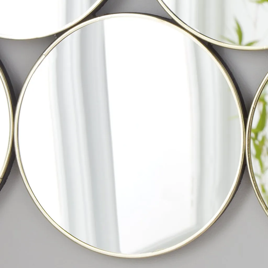 Circles Art Wall Mirror