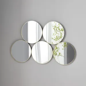 Circles Art Wall Mirror