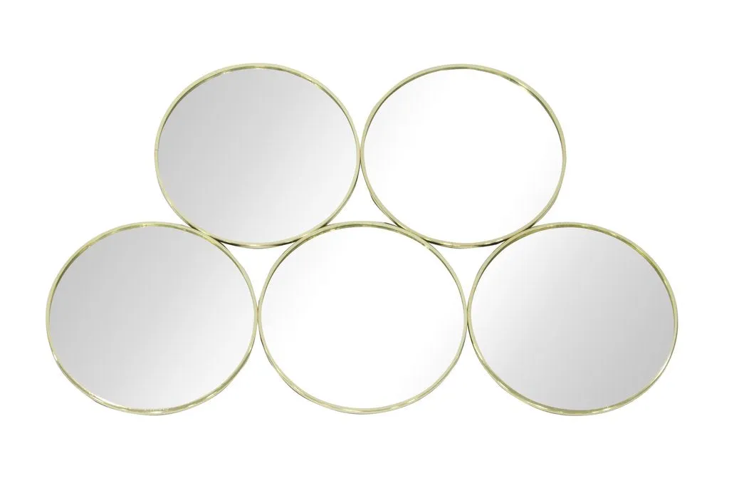 Circles Art Wall Mirror