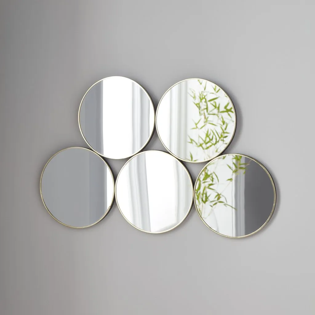 Circles Art Wall Mirror