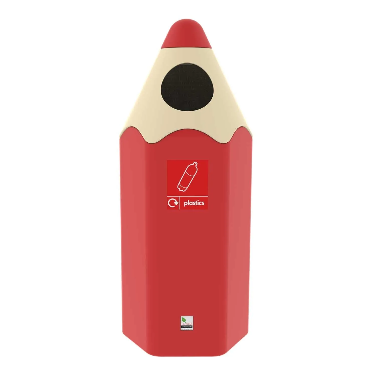 Coloured Pencil Recycling Bin 70 Litres