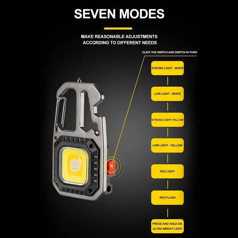 Compact Led Keychain Flashlight Powerful and Portable