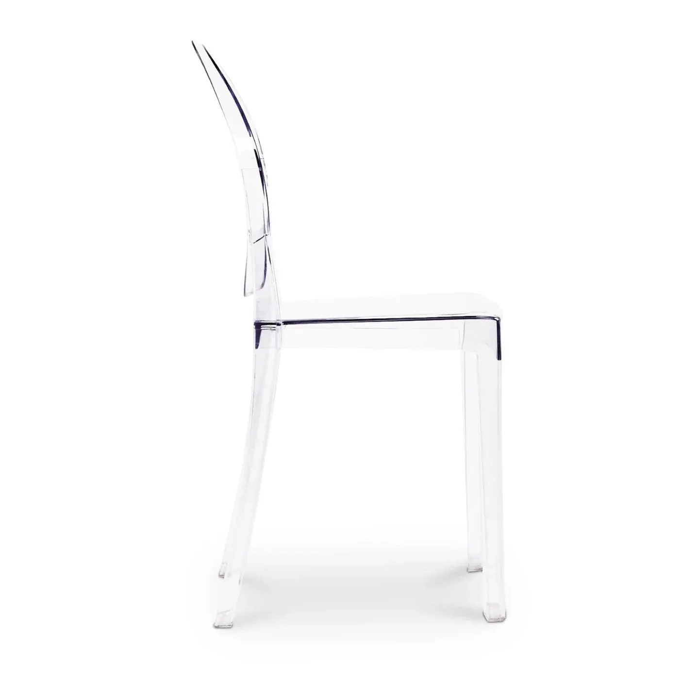 Crystal Dining Chair, Clear By World Modern Design
