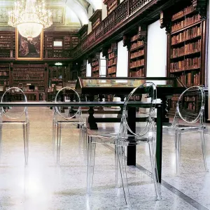 Crystal Dining Chair, Clear By World Modern Design