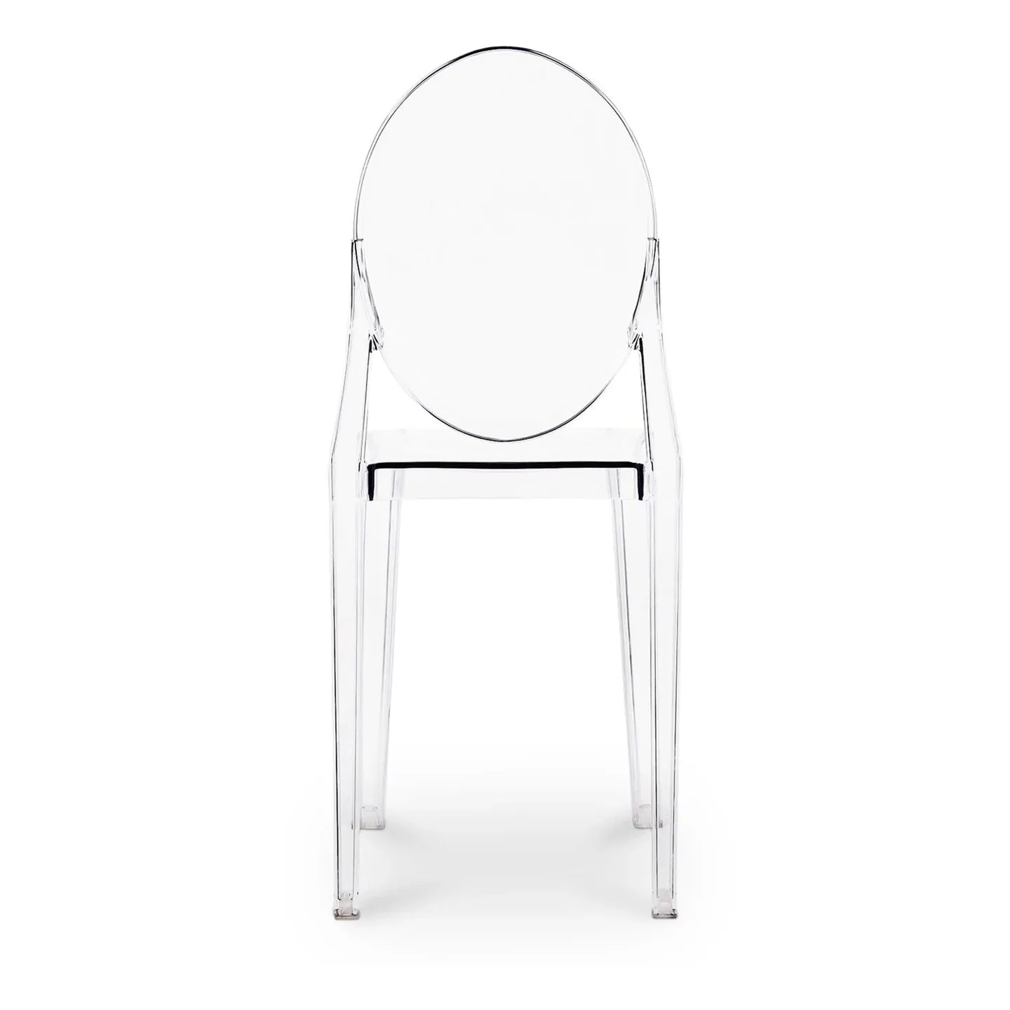 Crystal Dining Chair, Clear By World Modern Design