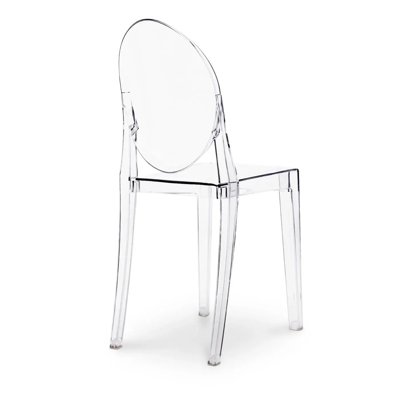 Crystal Dining Chair, Clear By World Modern Design