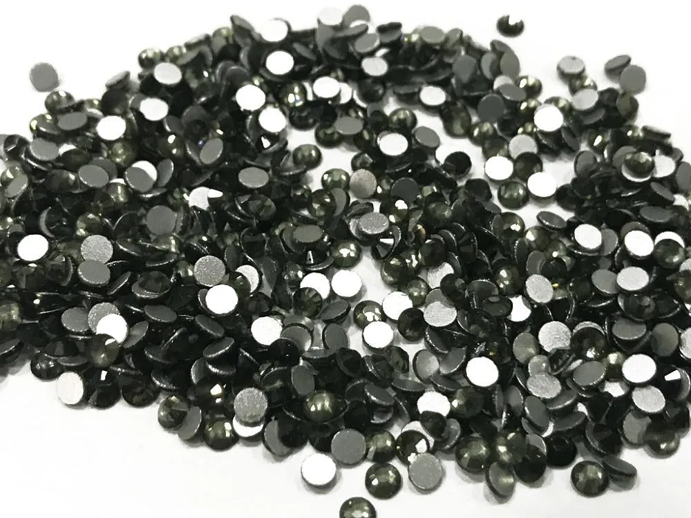Dark Gray Glass Stick On Stone