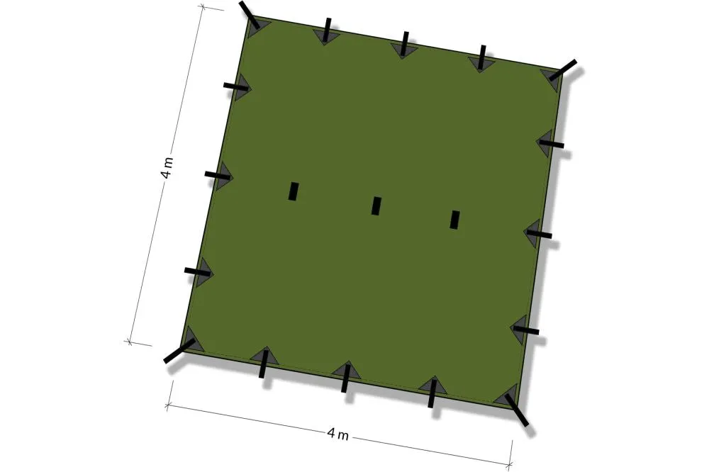 DD Hammocks 4 x 4 Tarp