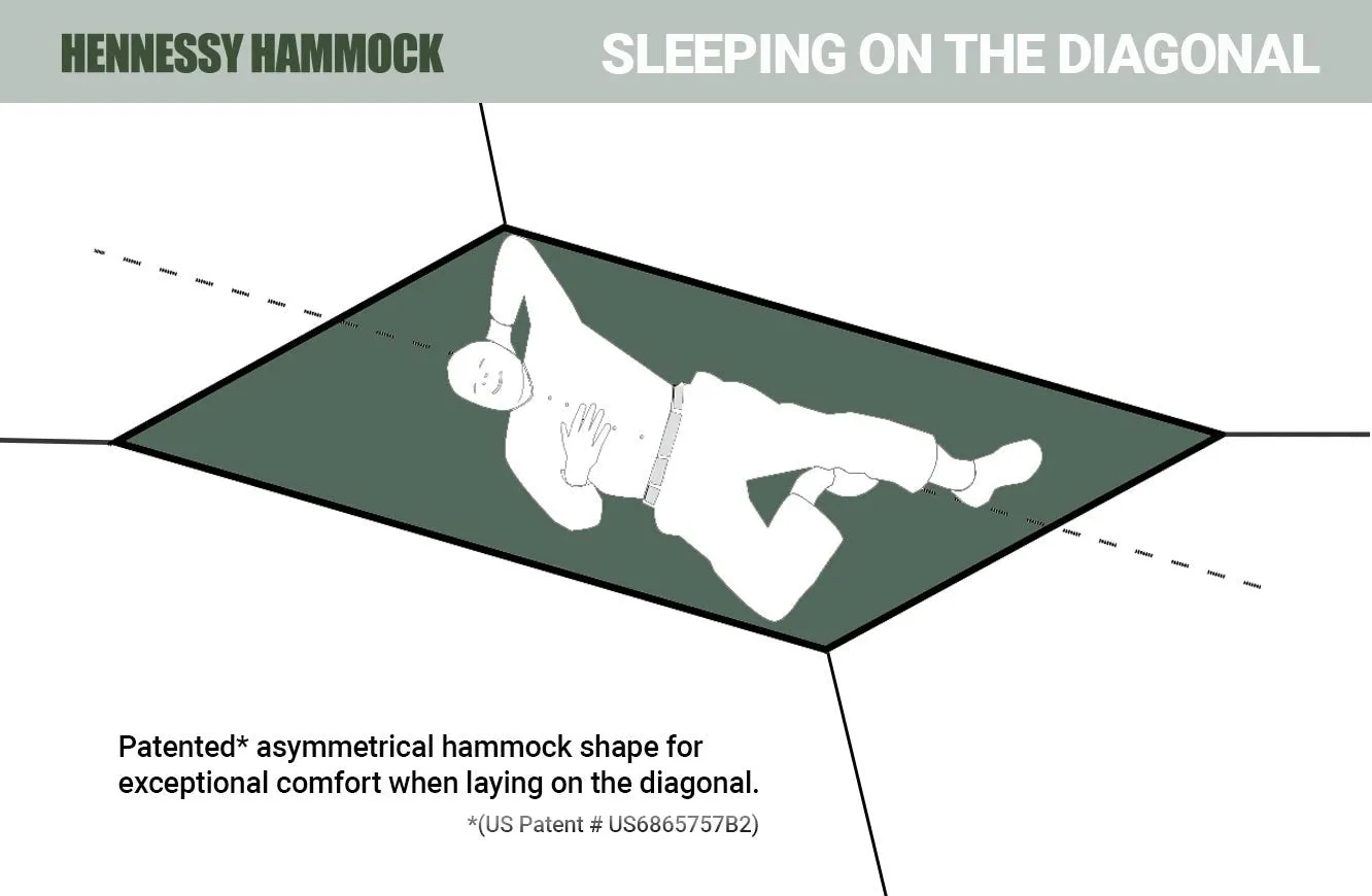 Deep Jungle  Hammock - Hennessy Hammock